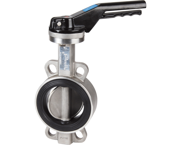 Stainless steel butterfly valve 1184 wafer CF8M disc/EPDM seat DN32